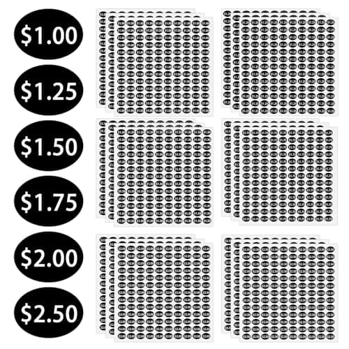 Bulk Price Stickers