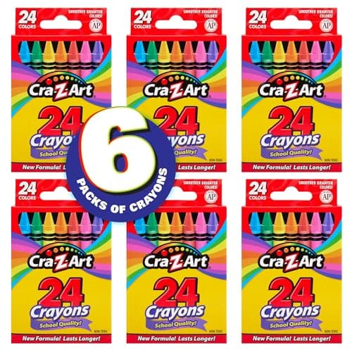 Bulk Classroom Crayons Pack