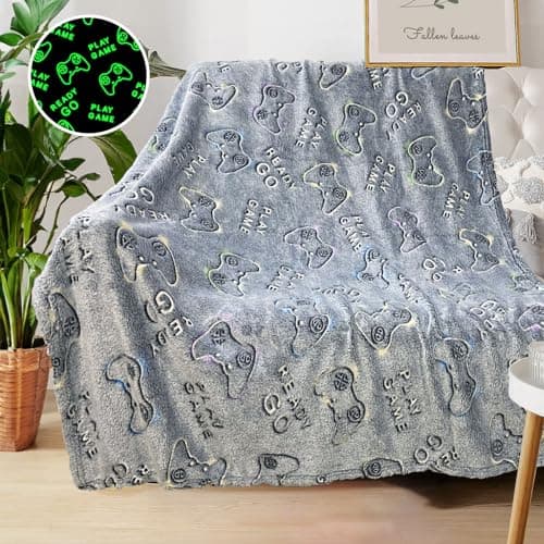 Glow-in-Dark Gamer Blanket
