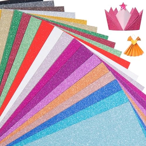 Sparkle Glitter Cardstock