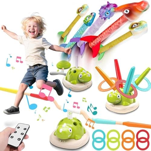 3-in-1 Dino Rocket Game