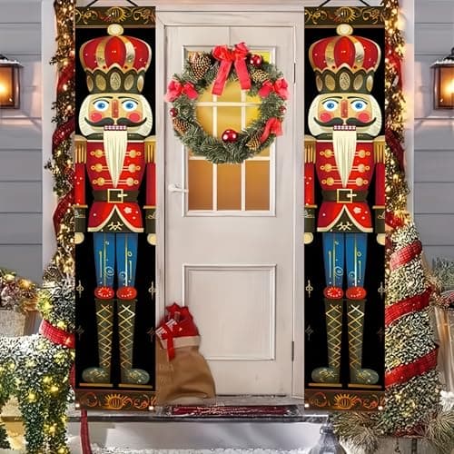 Nutcracker Porch Banner