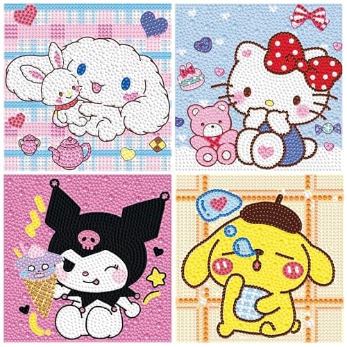 Cartoon Diamond Mosaic Set