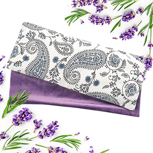Lavender Silk Eye Pillow