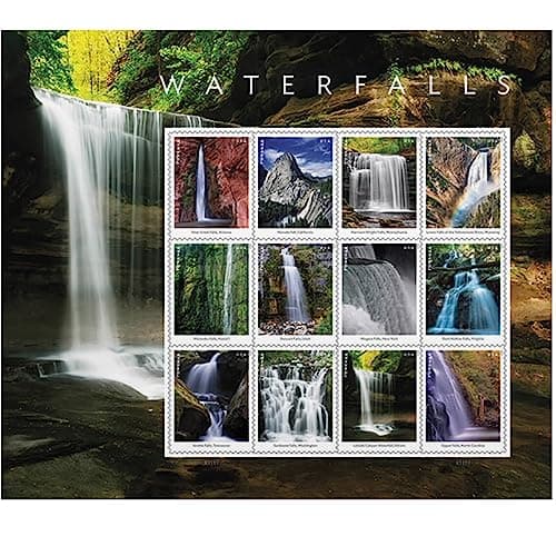Waterfalls Forever Stamps