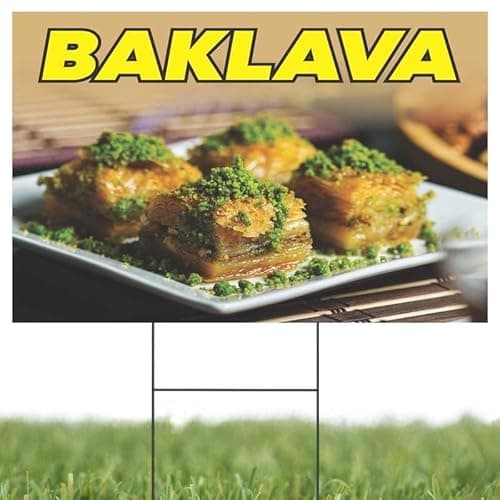 CommerceSigns Baklava Display