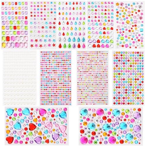 Assorted Gem Stickers