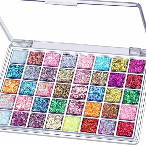 40-Color Glitter Palette