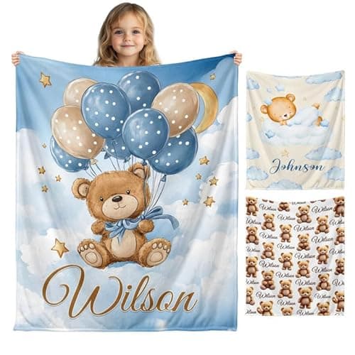 Personalized Name Blanket