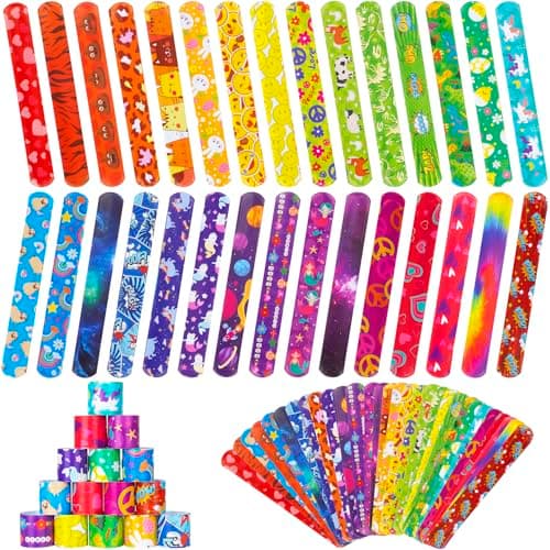 Bulk Slap Bracelets Set