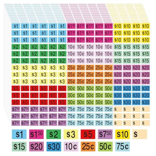 Massive Value Price Stickers