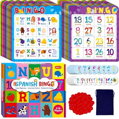 Spanish Learning Bingo