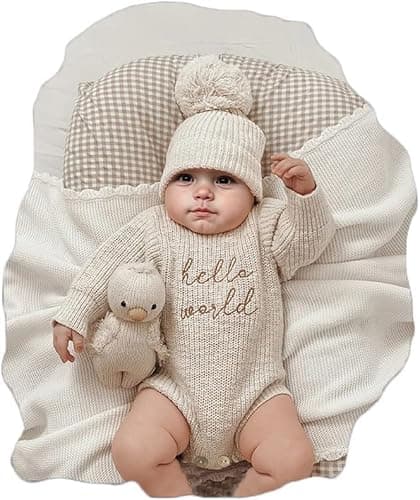 Embroidered Sweater Set