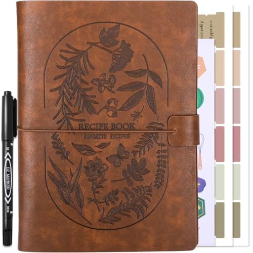 XKDOUS Leather Binder